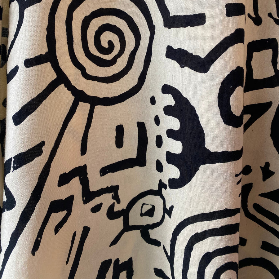 Summertime Blouse - Abstract Runes