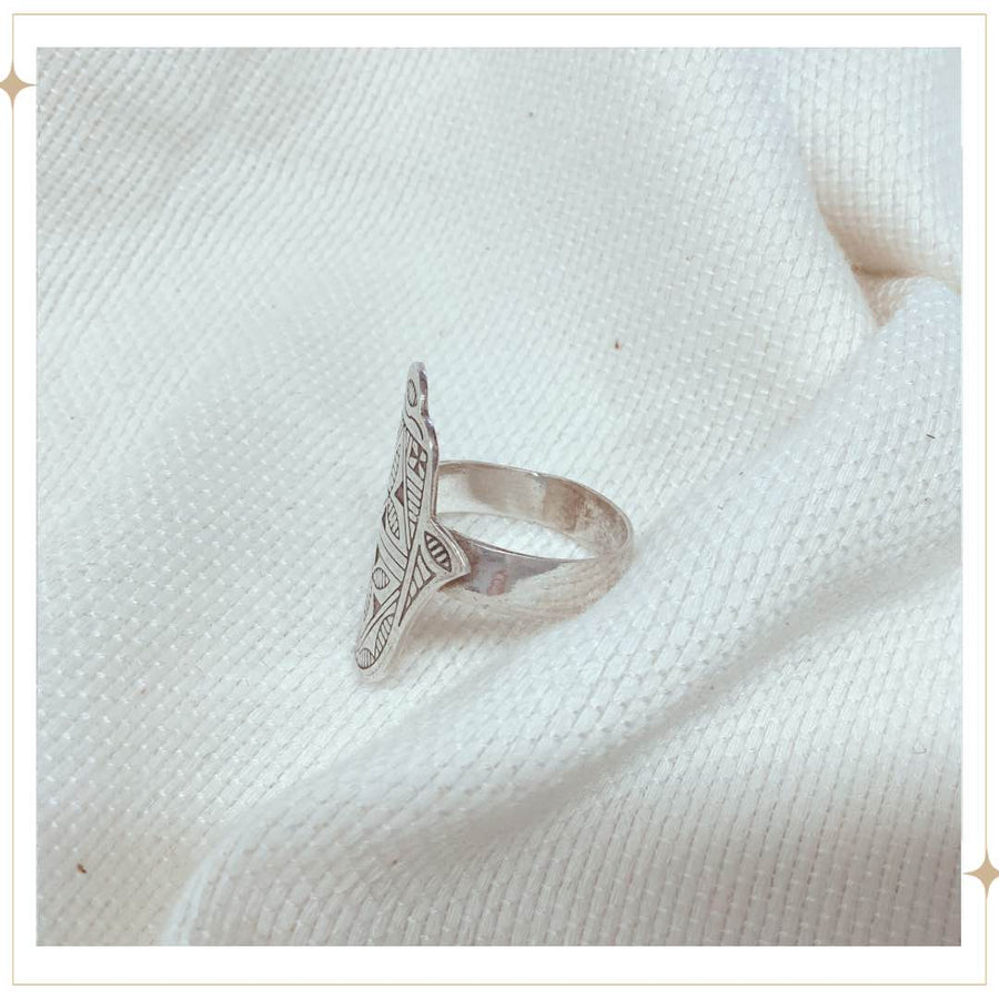 Hand of Fatima - Silver Ring