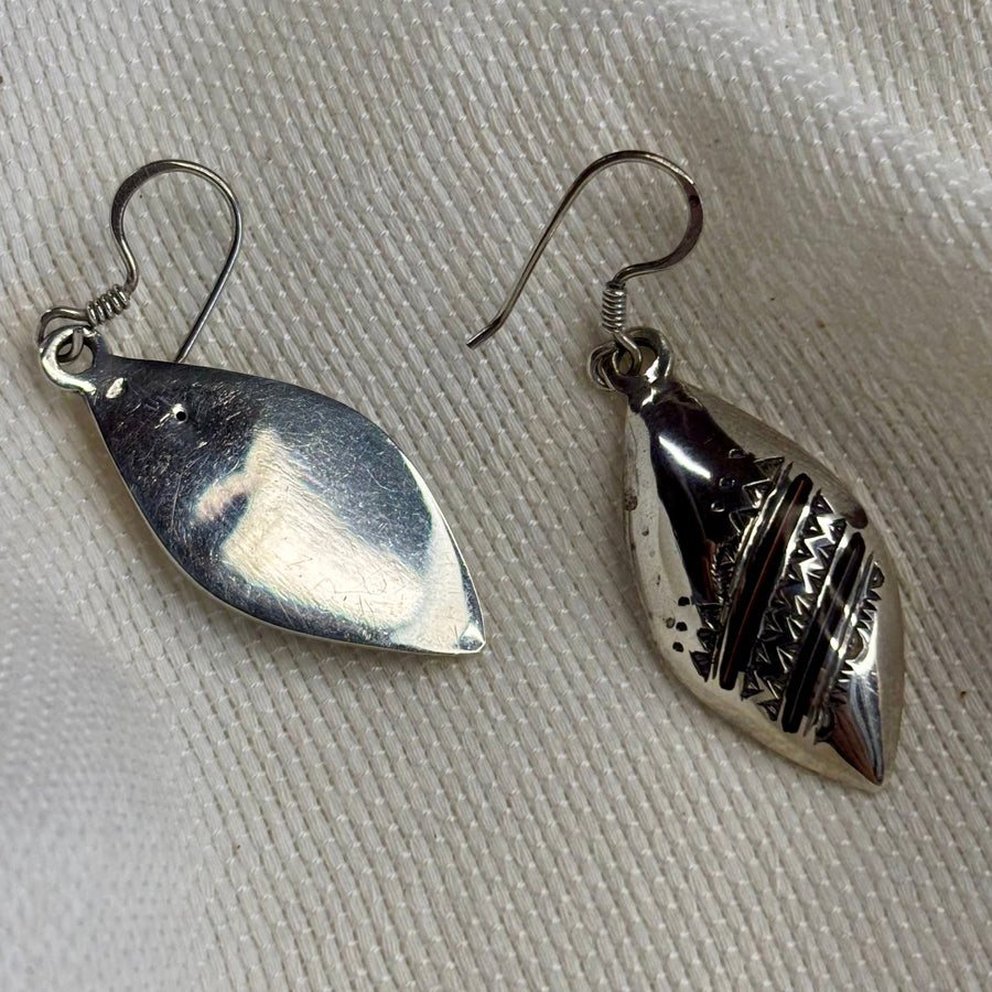 ZOYA - Silver Drop Earrings