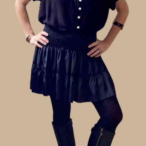 Disco Skirt - Onyx