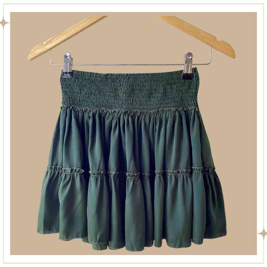 Disco Skirt - Peridot
