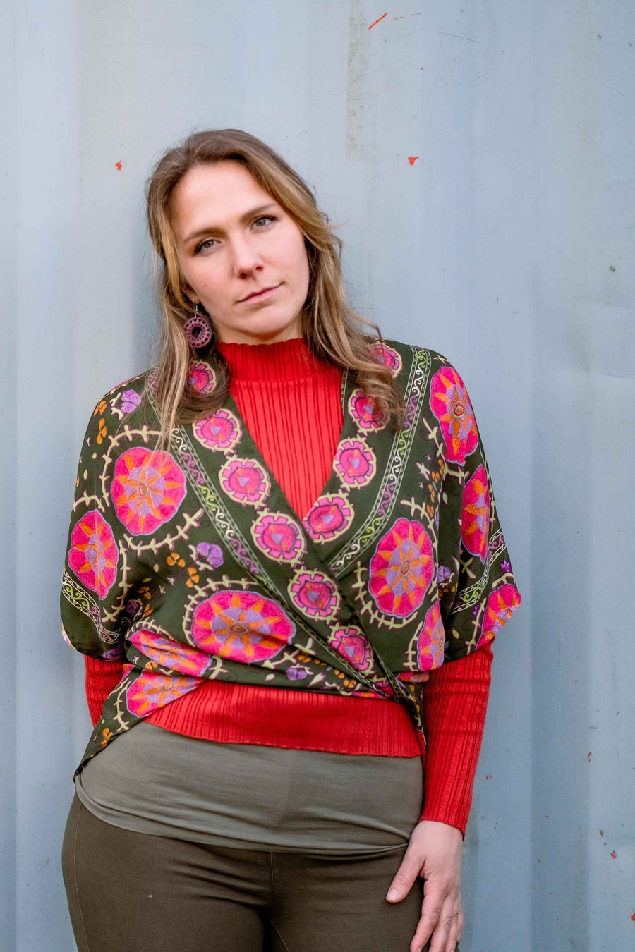 HANA Tie Front Top - Jania