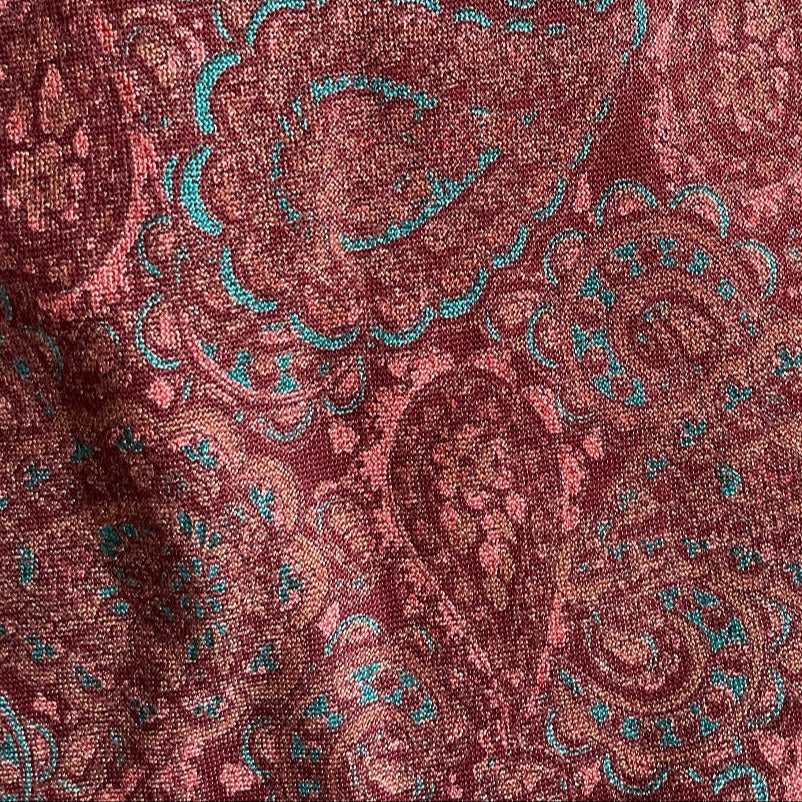 MARI Sleeveless Kimono - Burgundy