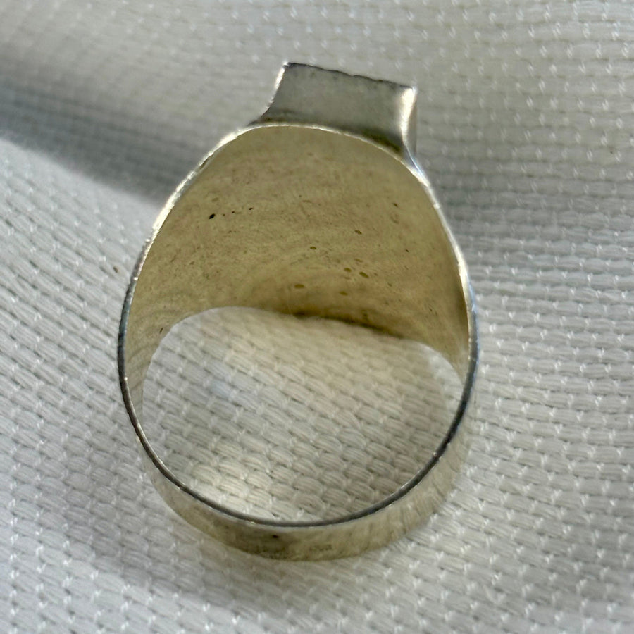 Bedouin - Sterling Silver Bohemian Signet Ring