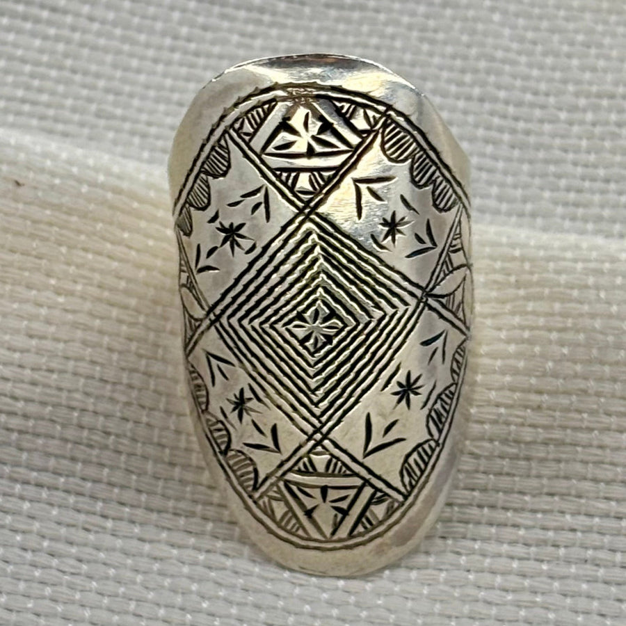 Tribal Cuff Ring