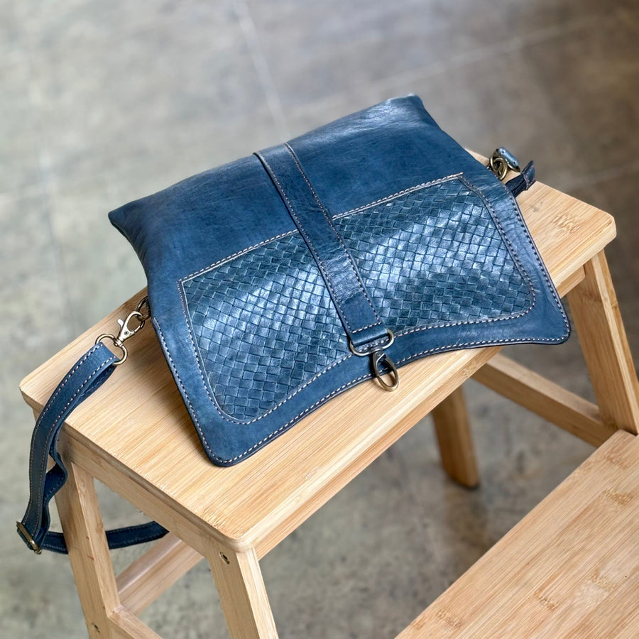 Ramaadiyy Handwoven Leather Shoulderbag