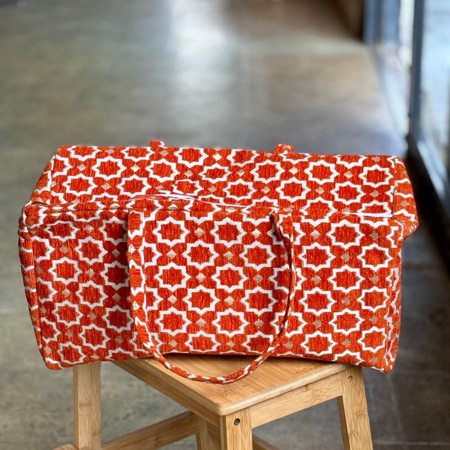 Jhalok-Buckram Luxury Travel Bag