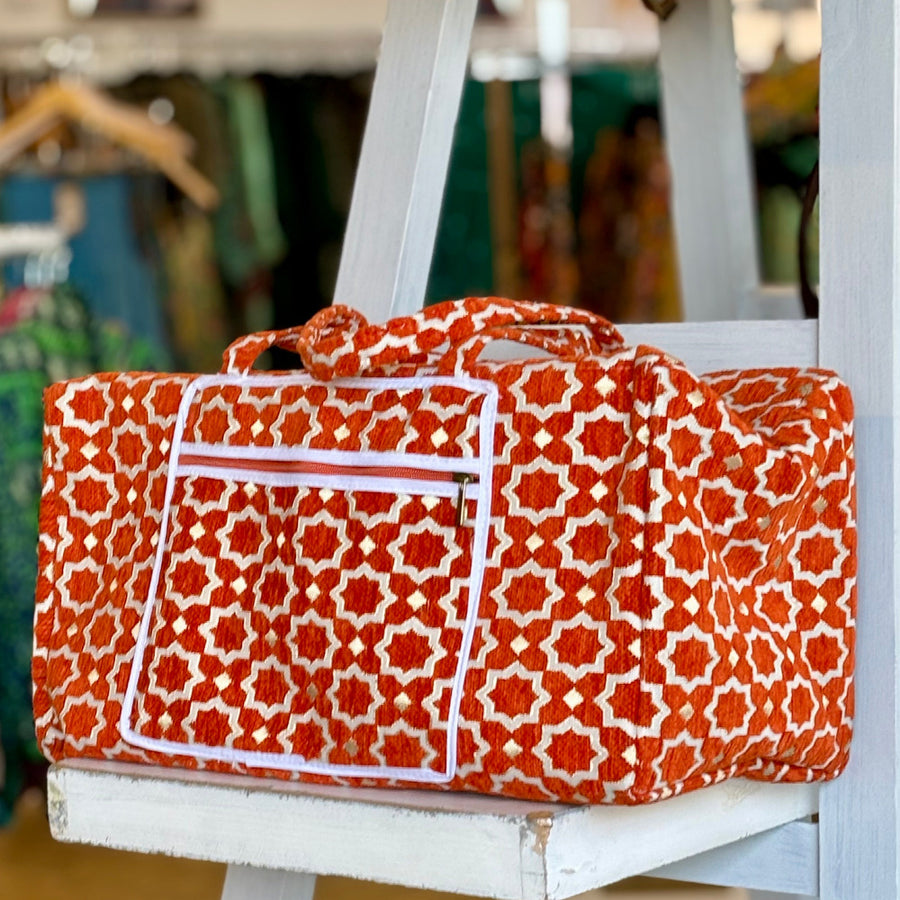 Jhalok-Buckram Luxury Travel Bag