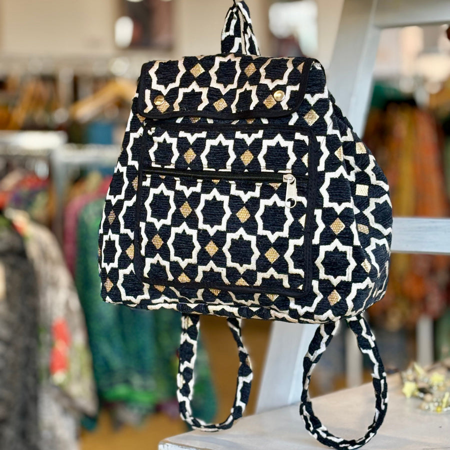 Jhalak-Buckram Rucksack 'Black'