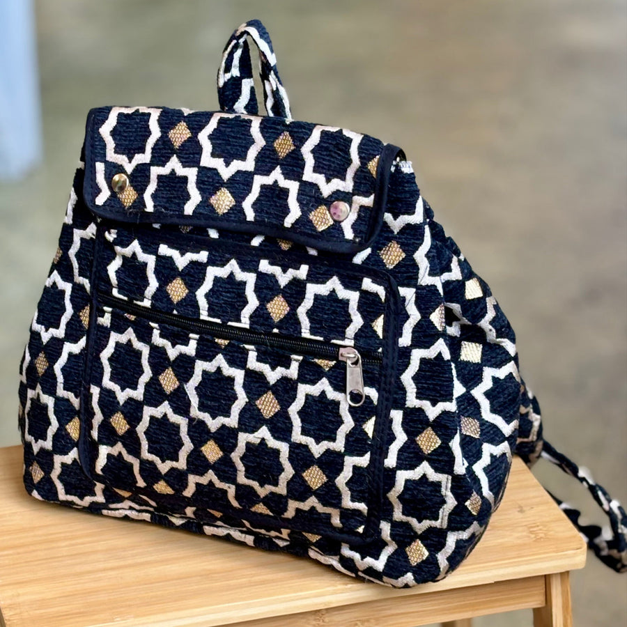 Jhalak-Buckram Rucksack 'Black'