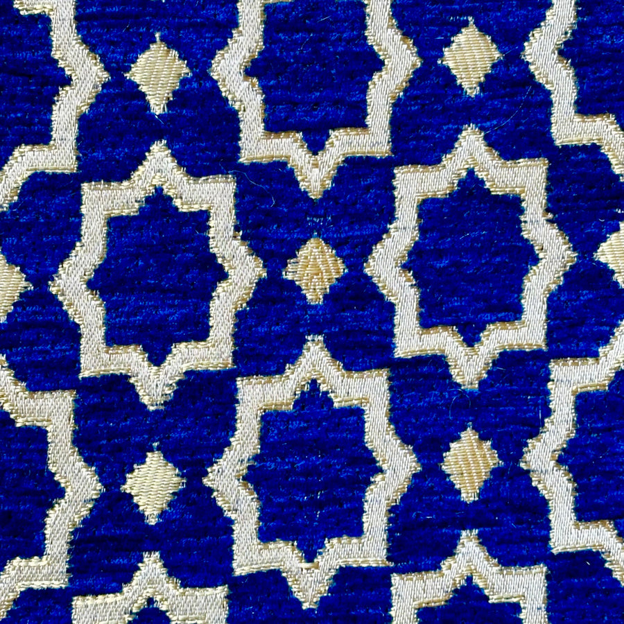 Dhamal-Buckram Satchel 'Blue'