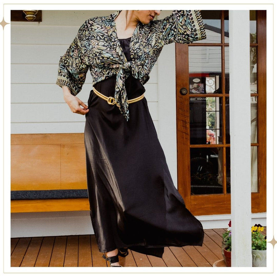 NIRVANA dress - Moss