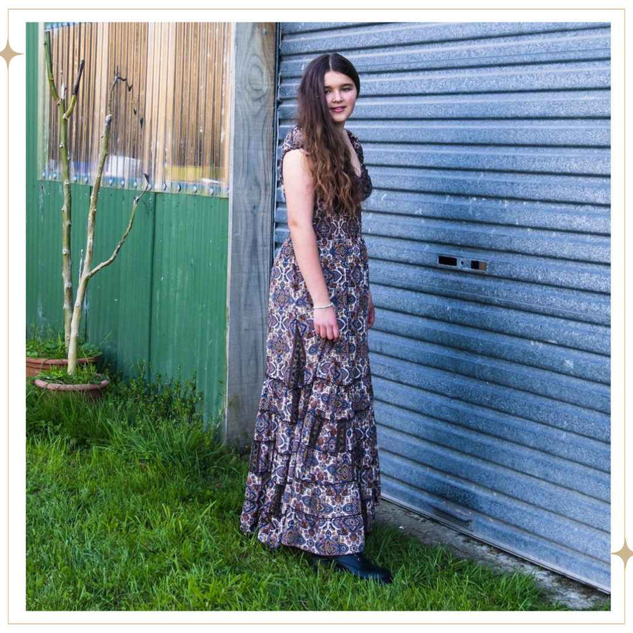 APHRODITE Dress - Nutmeg