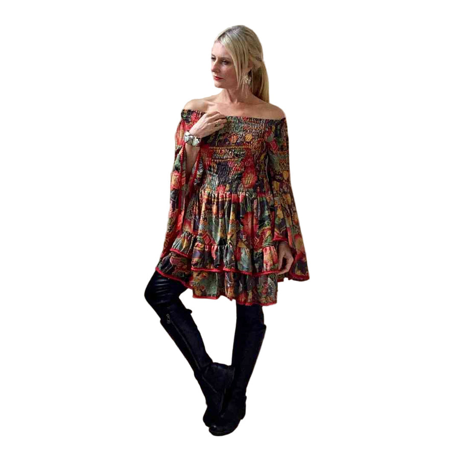 PIPER dress - Japonica