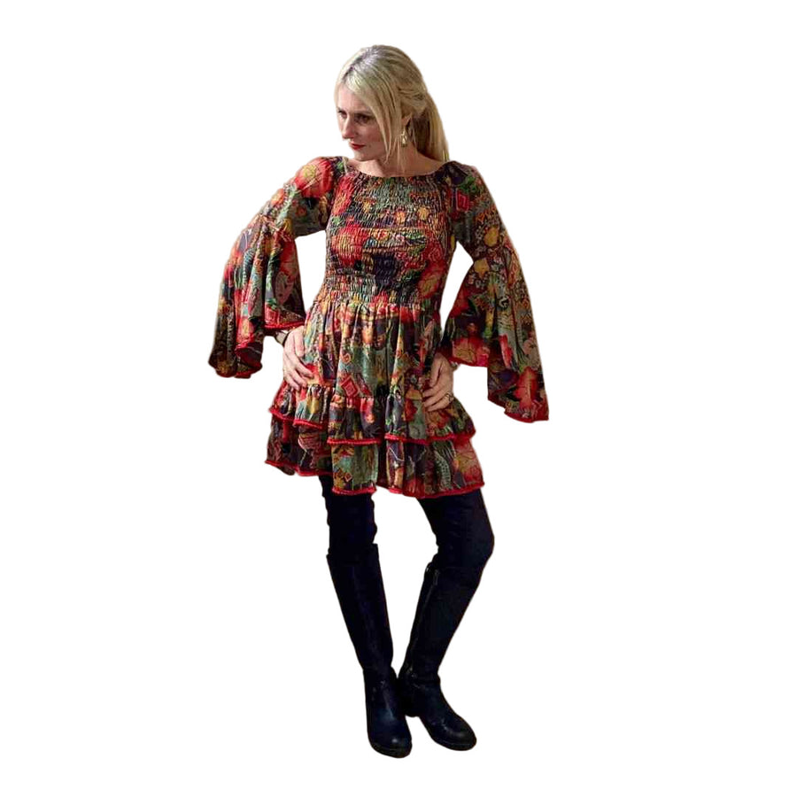 PIPER dress - Japonica