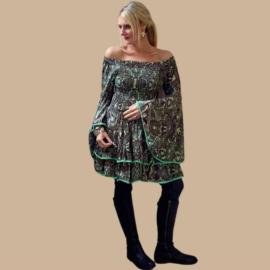 PIPER dress - Wintergreen