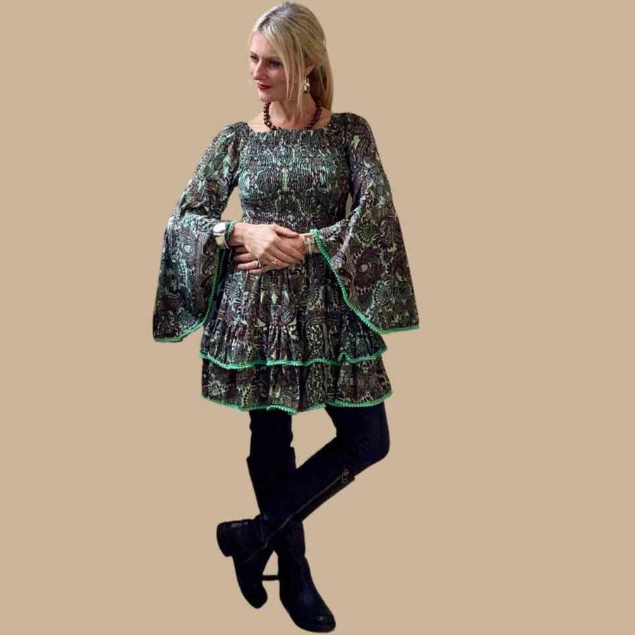 PIPER dress - Wintergreen