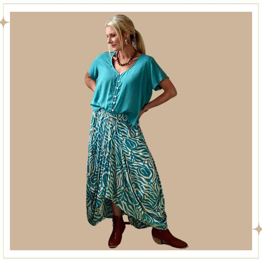 SYLVIE skirt - Blue Story