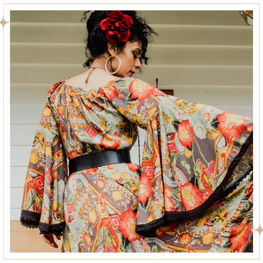SERAPHINA dress - Japonica