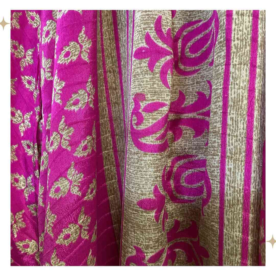 Summer Dress - Silk - One-Of-A-Kind- S/M