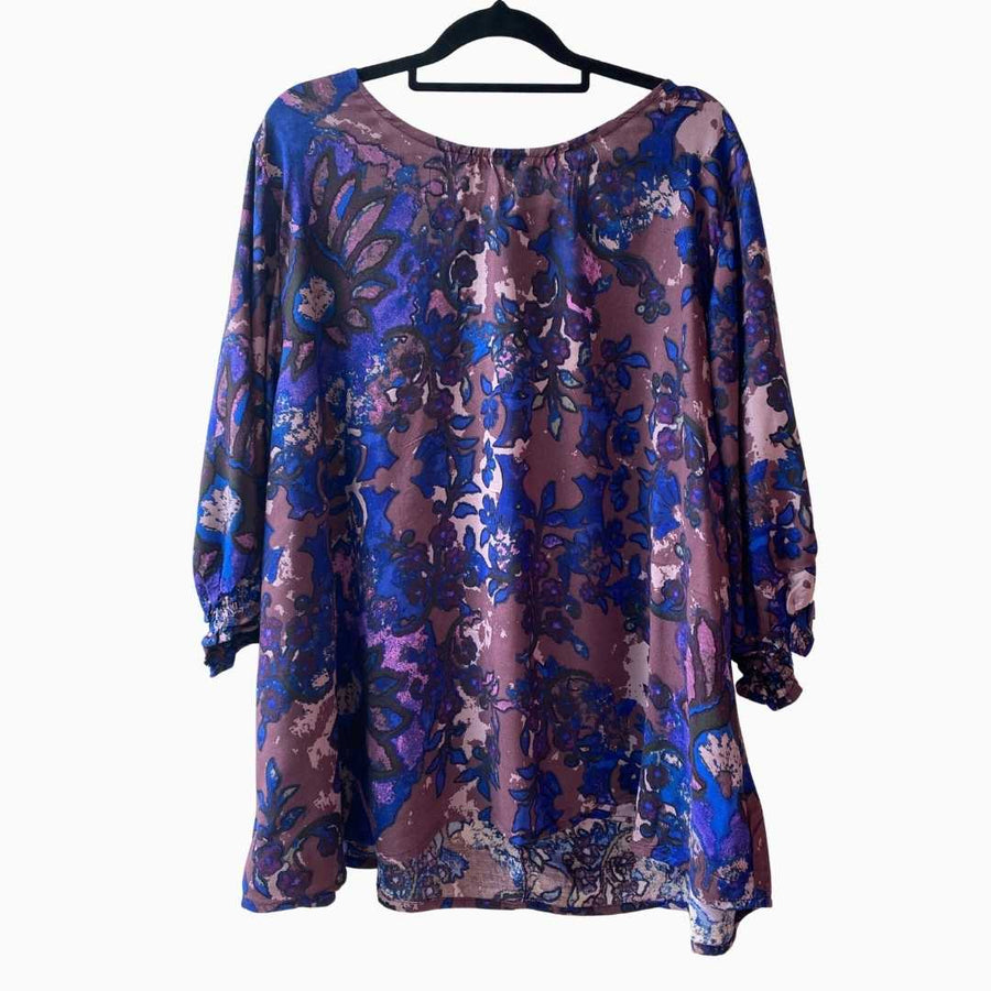 Summertime Blouse - Floral Splash