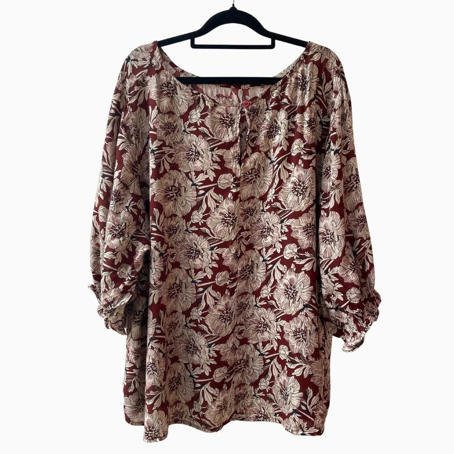 Summertime blouse - peony