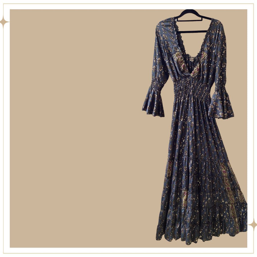 CALLIOPE dress - Gilded