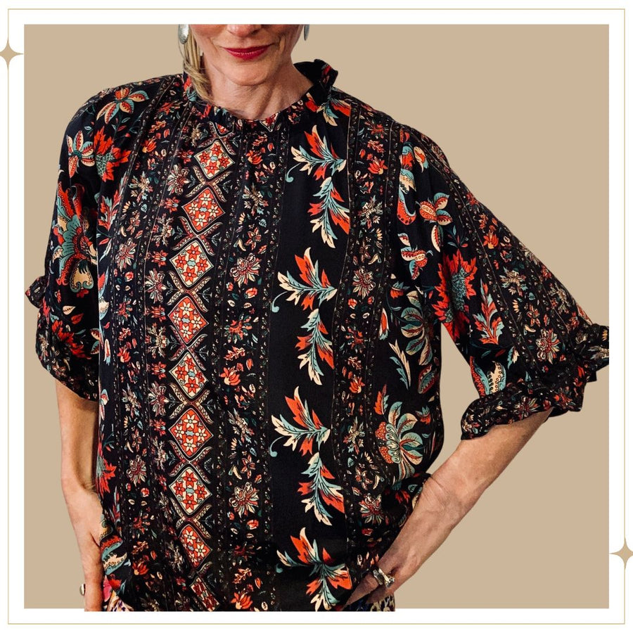 GWEN silk blouse - Jawala