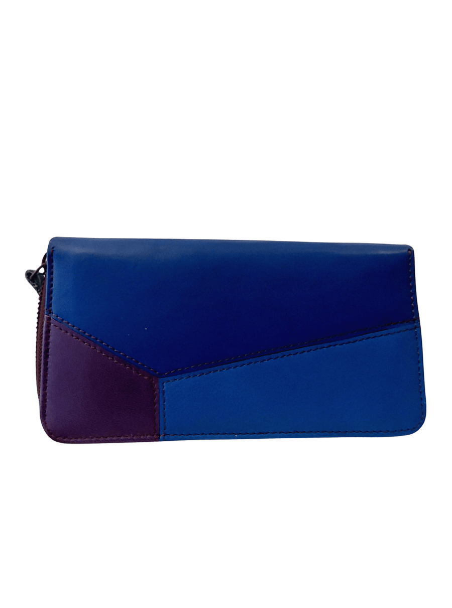 SAPPHIRE - Leather Clutch
