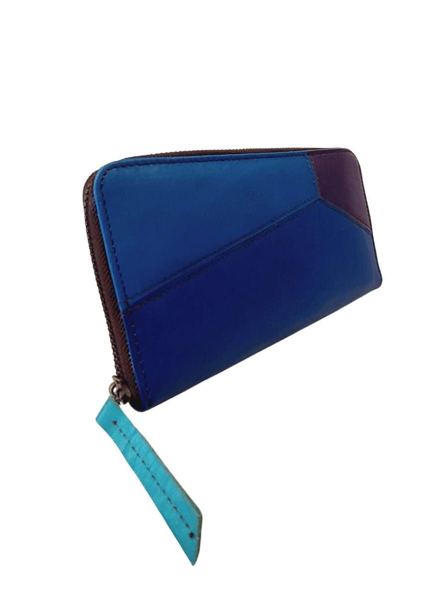 SAPPHIRE - Leather Clutch